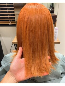 カンナ オーガニック ヘアデザイン(CANNA ORGANIC & HAIR DESIGN) アプリコットオレンジ/ケアブリーチ