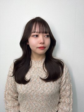 ザシェノンウメダ(THA CHAINON UMEDA) 着物ヘア/大人ガーリー/ダークアッシュ/似合わせカット/心斎橋