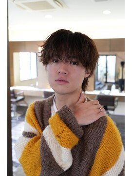 ログ 高松木太店(Log) メンズカット/無造作マッシュ/高松