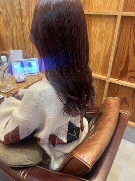 アドラーブル 長岡新保店(adorable) 10代20代30代大人可愛いワインレッド