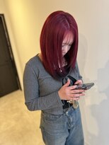 リシェイルノイ(RICHAIR.NEU)&nbsp;高彩度ワインレッド