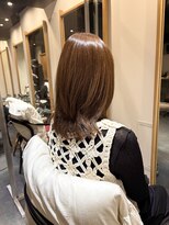 麻生一輪 大人女性×イルミナカラー×レイヤー×髪質改善