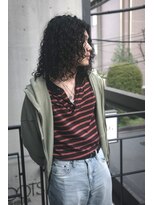ブークル(boucle)&nbsp;メンズロングパーマ　ロングハードパーマ　ロン毛パーマ