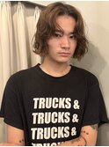 メンズボブパーマ