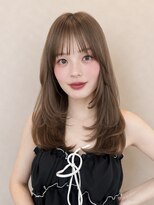 コート 青山(Cote)&nbsp;Coteレイヤーカット/顔周り/前髪/明るめベージュカラー