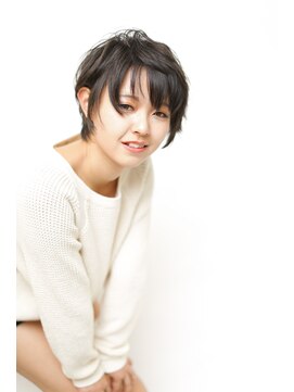 オーバーキャプテンネイキッド(OVER CAPTAIN NAKED) 元気っ子☆耳出しエアリーショート×撮影プラン