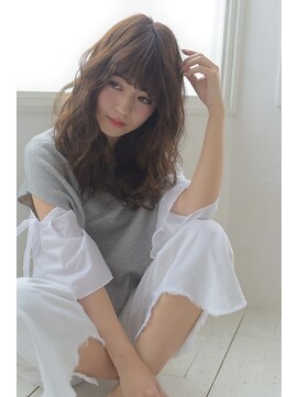 アヴァンス 京橋店(AVANCE) 【AVANCE京橋】小顔効果大ラフニュアンスこなれカールベージュ１