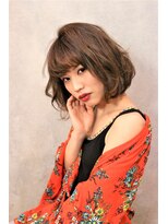 コマ(coma)&nbsp;【coma中野】ラフカールが可愛い♪質感ボブ♪