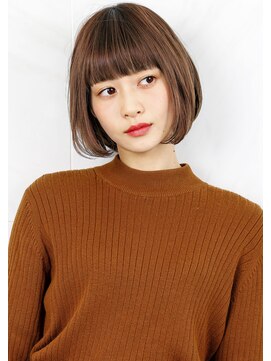 ヘアサロンガリカアオヤマ(hair salon Gallica aoyama) ☆ ナチュラルグレージュ ＆ 毛束感 ☆小顔ボブ☆