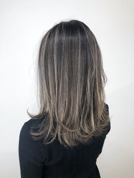 シェミール(CHEMIR) CHEMIR☆バレイヤージュホワイトグレー