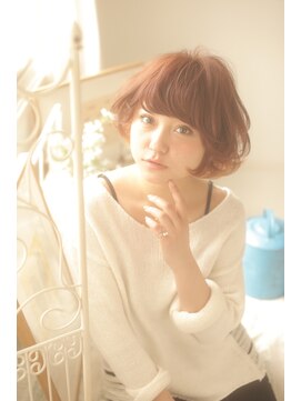 クラン(clan) ボルドーヴェールウェーブボブ