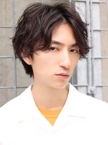 ネイビー(NAVY)&nbsp;スパイラルセンターパートマッシュ