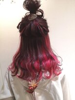 ベル(bell)&nbsp;インナーカラー×セミロング