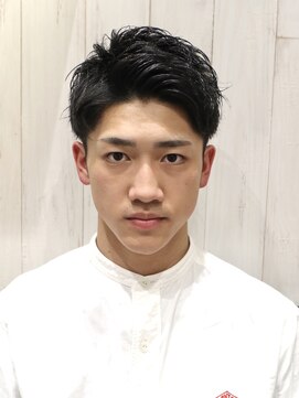 ヨシザワインク プレミアム 横浜 桜木町店(YOSHIZAWA Inc. PREMIUM) 【ヨシザワ横浜】濡れくせ毛風アイロンパーマアップバング