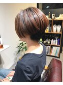 ハンサムショート×酸性ストレート