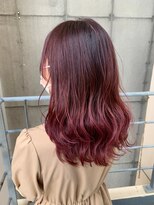 ジーナ 渋谷駅前(Zina)&nbsp;【Zina　渋谷】イメチェン毛先パーマ耳かけ×フォギーベージュ