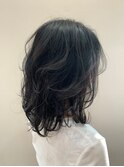 抜け感のあるカラー