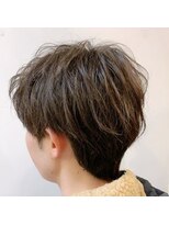 アミュレ(Amule)&nbsp;パーマセンターパートフォギーベージュ『梅ヶ丘美容院』