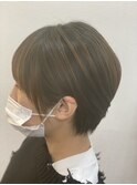 耳かけ小顔ショートヘアー