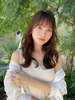 ルームバイシー 新宿(Loom. by Sea)&nbsp;韓国風くびれカールミディアム/似合わせカット/くびれヘア