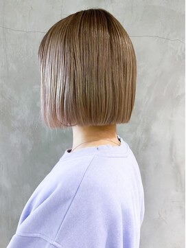 アイティーバイアルバム 松戸店(IT by ALBUM) ベージュボブ_くすみブルーミニウルフテラコッタ_ba327351