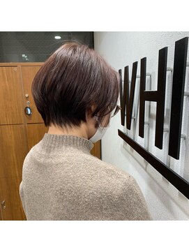 アンダーバーホワイト 南海難波店(_WHITE) 丸みショート