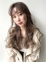 アッシュ 祐天寺店(Ash) 肌馴染みのいいベージュロング