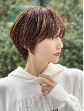 ミチオ ノザワ ヘアサロン ギンザ(Michio Nozawa HAIR SALON Ginza) 絶壁解消×くびれ×30代40代50代★横顔美人大人ショートボブ★