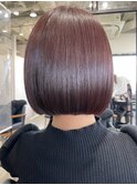 外ハネボブ/セクションカラー/グラデーションカラー/新宿三丁目