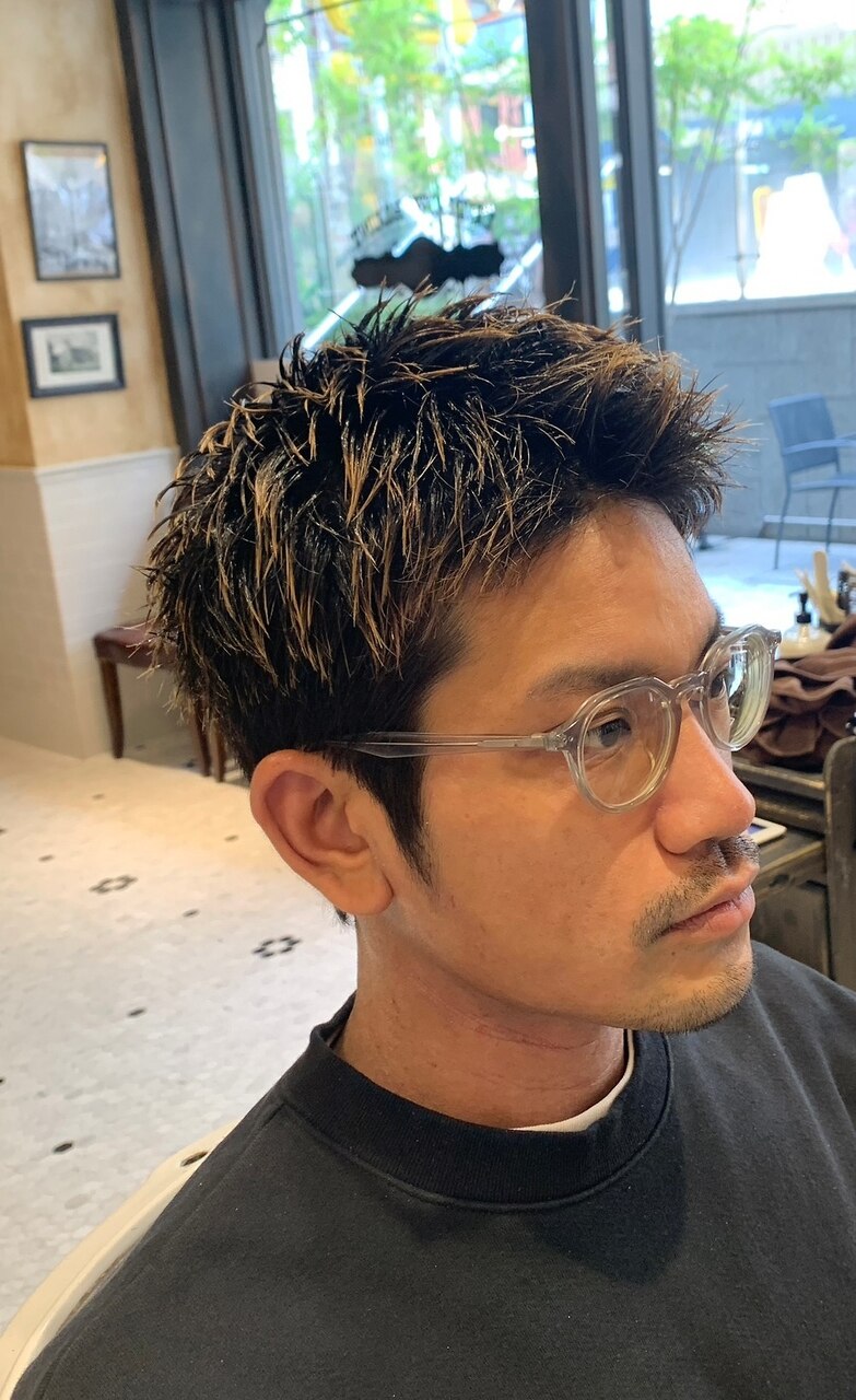 LUDLOW BLUNT】ベリーショート スパイキーショート メッシュ