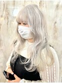 ハッシュカット/フルバング/似合わせカット/レッドブラウン