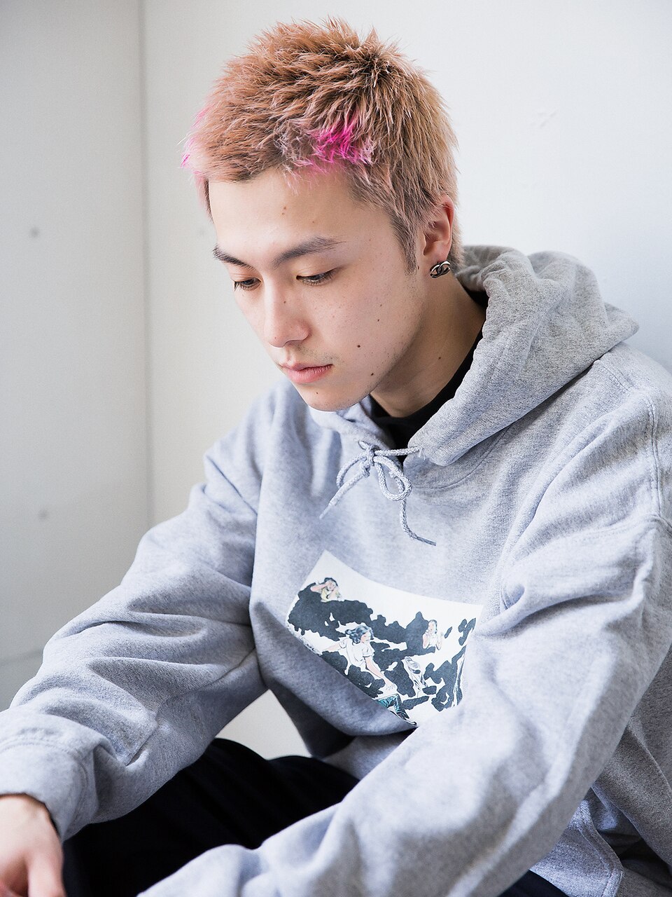 ホットピンク×スパイキーボウズ：L181892115｜ハニーシブヤ(HONEY