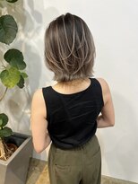 メリー オオサカ(Merly Osaka)&nbsp;ショートさんに大人気スタイル！_short layer balayage_