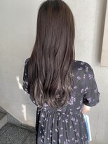 ネオリーブ チロル 横浜西口店(Neolive CiroL.)&nbsp;秋冬おすすめラベンダーグレー　大人女子ロングレイヤー