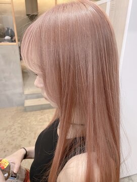 フリーラ 横浜(freera) 黒髪/グレーベージュ/レイヤーロング/前髪パーマ[横浜駅]