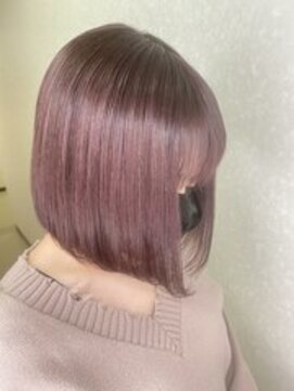 ウィン 川口元郷店(win) ピンクベージュボブ