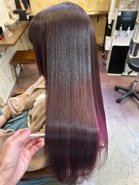 リリアン(Ririan) 【橋本】うる髪フルカラー+自社製品髪質改善トリートメント