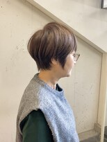 ハルキ ミナト ジャパン オオサカ(HARUKI MINATO japan OSAKA)&nbsp;40代50代小顔似合わせカットくびレイヤーエモージュ大人可愛い