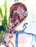 【ヘアセット】卒業/謝恩会、結婚式、２次会,パーティーアレンジ￥4950