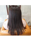 サラ艶のストレートロング Meloa Hair design 麻布十番