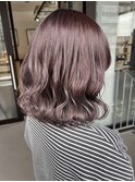 艶感たっぷりピンクグレージュ