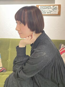 レットイット Letit マッシュボブ【髪質改善/白髪ぼかし/ショートボブ/ボブ】