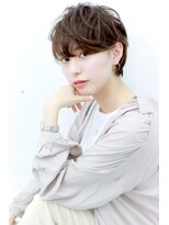 ラフィス ヘア ルー 福山2号店(La fith hair ruu.)&nbsp;【La fith】 カジュアルくせ毛ショートスタイル