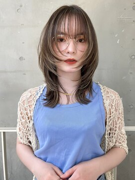 アクアオモテサンドウ(ACQUA omotesando) △韓国風ロングレイヤーカットウルフカットハッシュカット