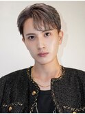 ベリショスパイキーショートべリーショートアップバングメンズ