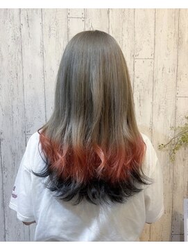 美容室 ポンポネ(Pomponner) フォックスカラー