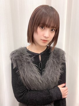 サラ 天神大名店(SARA) 【天神】切りっぱなしレイヤー/ウルフカット