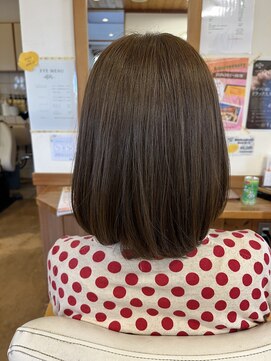 ビーム バイ ヘア(Beam by Hair) ツヤツヤ長めマッシュボブ