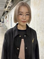 ロジ(loji)&nbsp;ミニボブ×ホワイトベージュ