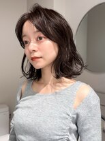 フィルムス 渋谷(FILMS)&nbsp;イメチェン/外ハネボブ/美髪/ワイドバング/ブルーブラック/前髪